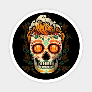 Calavera beer Magnet